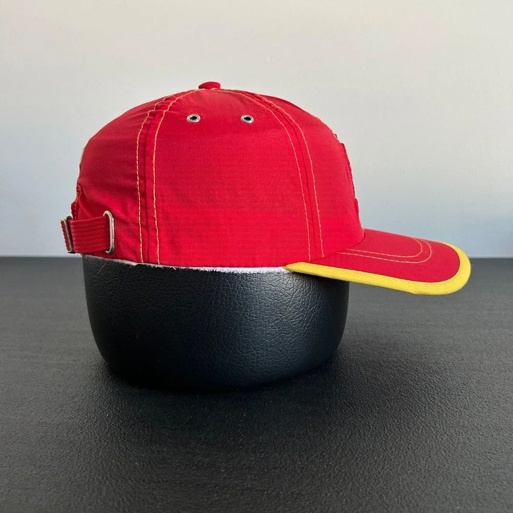 Vintage 2000 M&M Hat Cap Strap Back Adjustable Red Y2K Candy Promo Adult